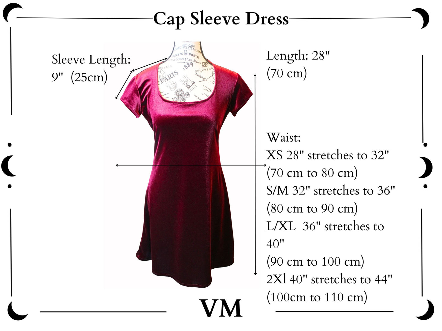 The VM Short Velvet Vamp Dress