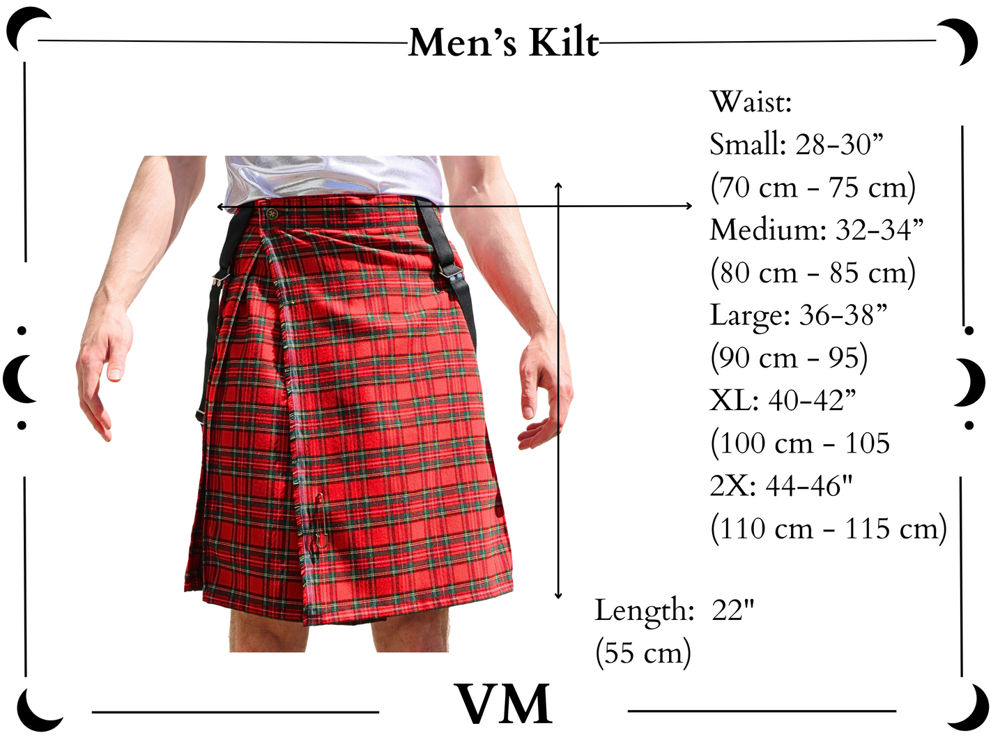 The VM Vegan Leather Kilt