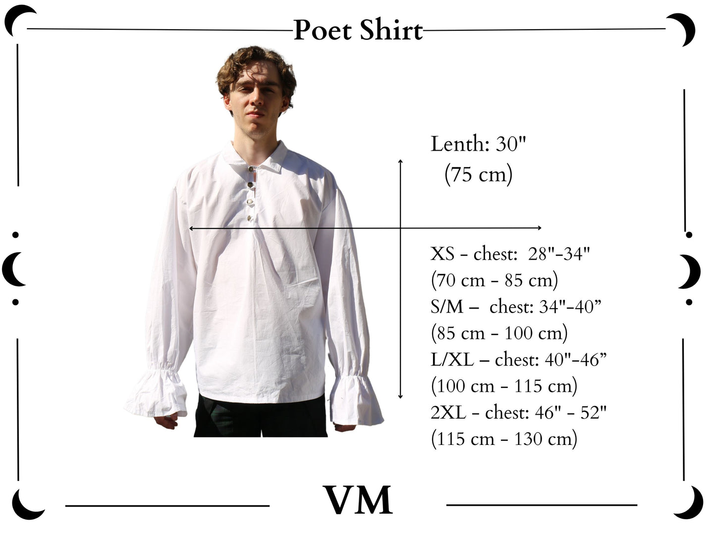 The VM Ruffle Poet Shirt