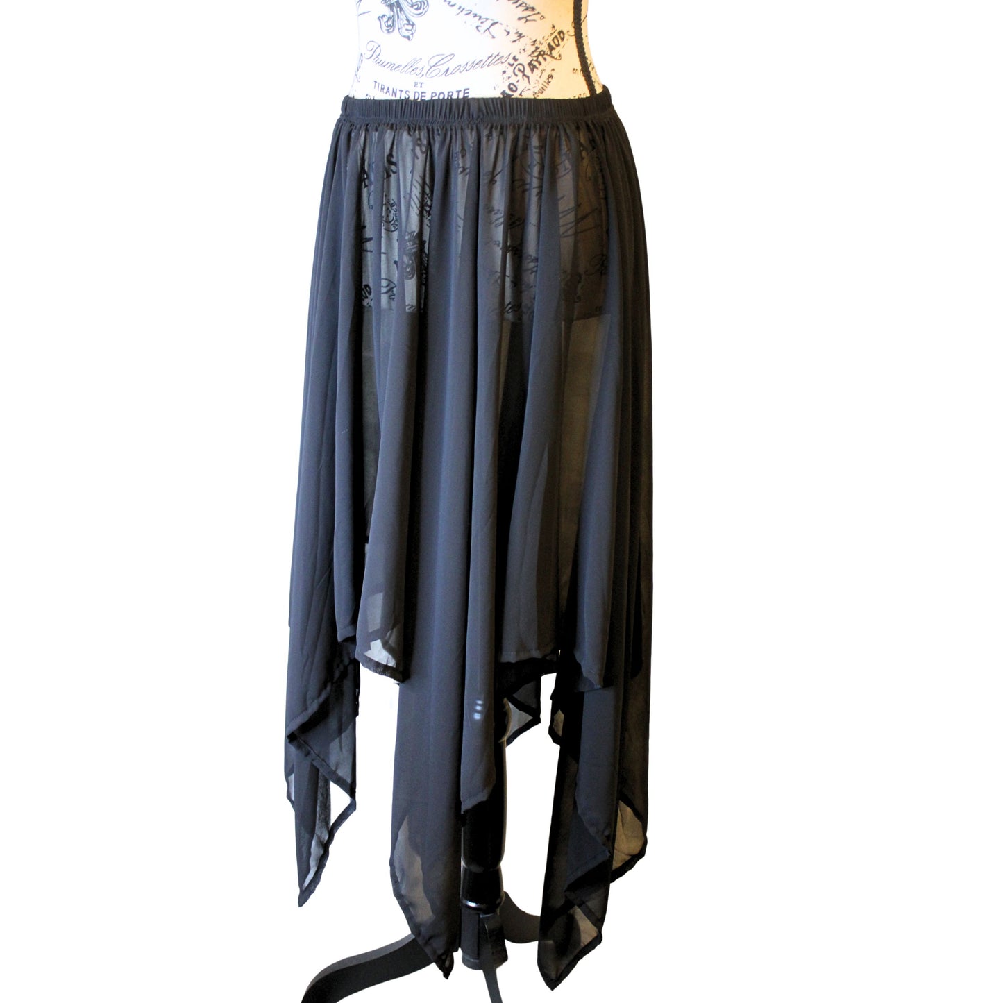 The VM Chiffon Asymmetrical Skirt