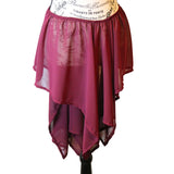 The VM Chiffon Asymmetrical Skirt