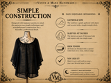 Chiffon Chemise PDF Sewing Pattern – Beginner Renaissance & Ren Faire Top