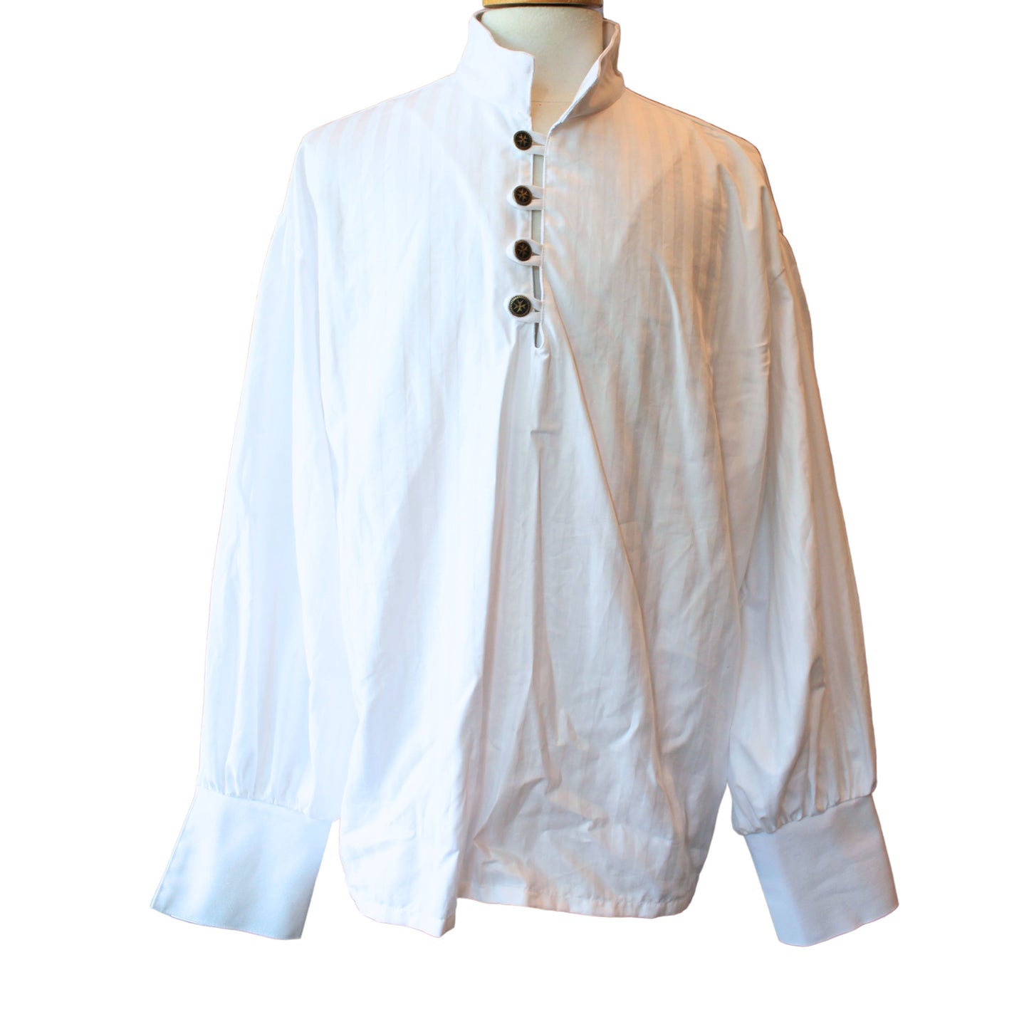 The VM Button Poet Shirt