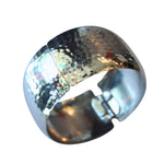 CLEARANCE Wide Silver Bracelet