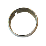 CLEARANCE Wide Silver Bracelet