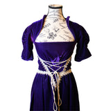 SALE The VM Purple Lace-Back Gown