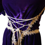 SALE The VM Purple Lace-Back Gown