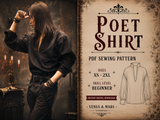Poet Shirt PDF Sewing Pattern