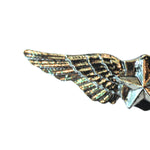 CLEARANCE Winged Star Pin