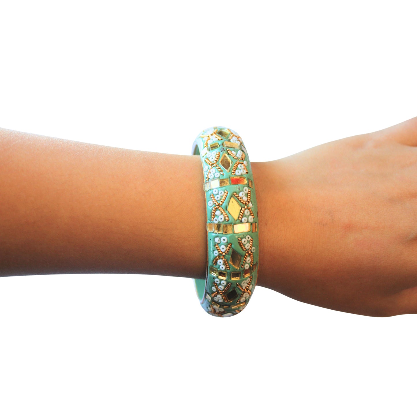 CLEARANCE Turquoise Beaded Bracelet