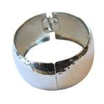CLEARANCE Wide Silver Bracelet
