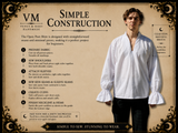 Poet Shirt PDF Sewing Pattern