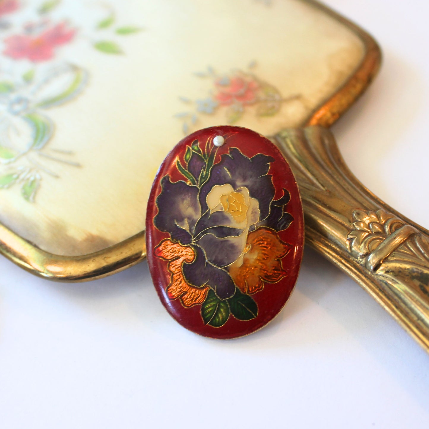 CLEARANCE Floral Brooch