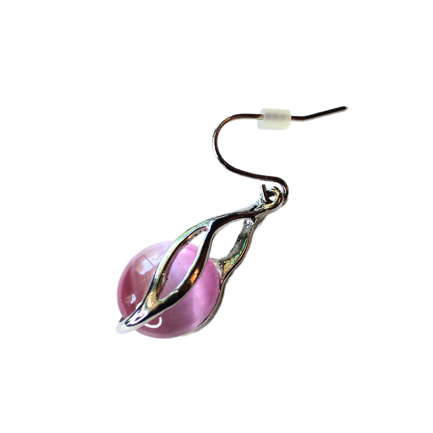 CLEARANCE Pink Dangly Earrings