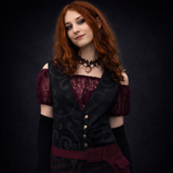 Lace Peasant Blouse