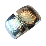 CLEARANCE Wide Silver Bracelet