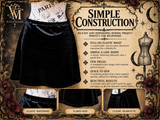 Mini Skirt Sewing Pattern PDF – Beginner A-Line Stretch Skirt Pattern