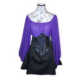 The VM Chiffon Blouse w/ Bishop Sleeves