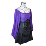 The VM Chiffon Blouse w/ Bishop Sleeves