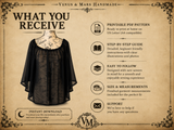 Chiffon Chemise PDF Sewing Pattern – Beginner Renaissance & Ren Faire Top