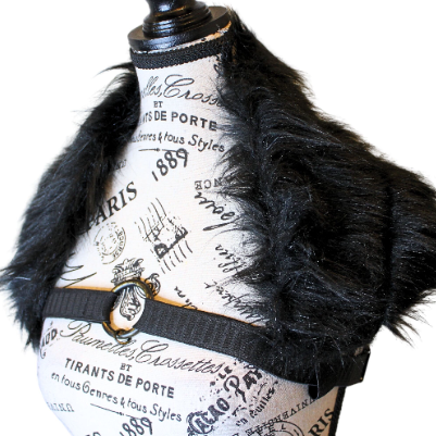 The VM Faux Fur Harness