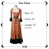 Velvet and Lace Gown