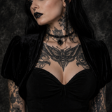 Black Velvet Shrug