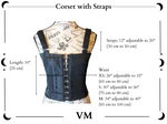 The VM Clip Corset with Straps