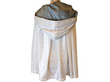 The VM Short Crushed Velvet Cloak