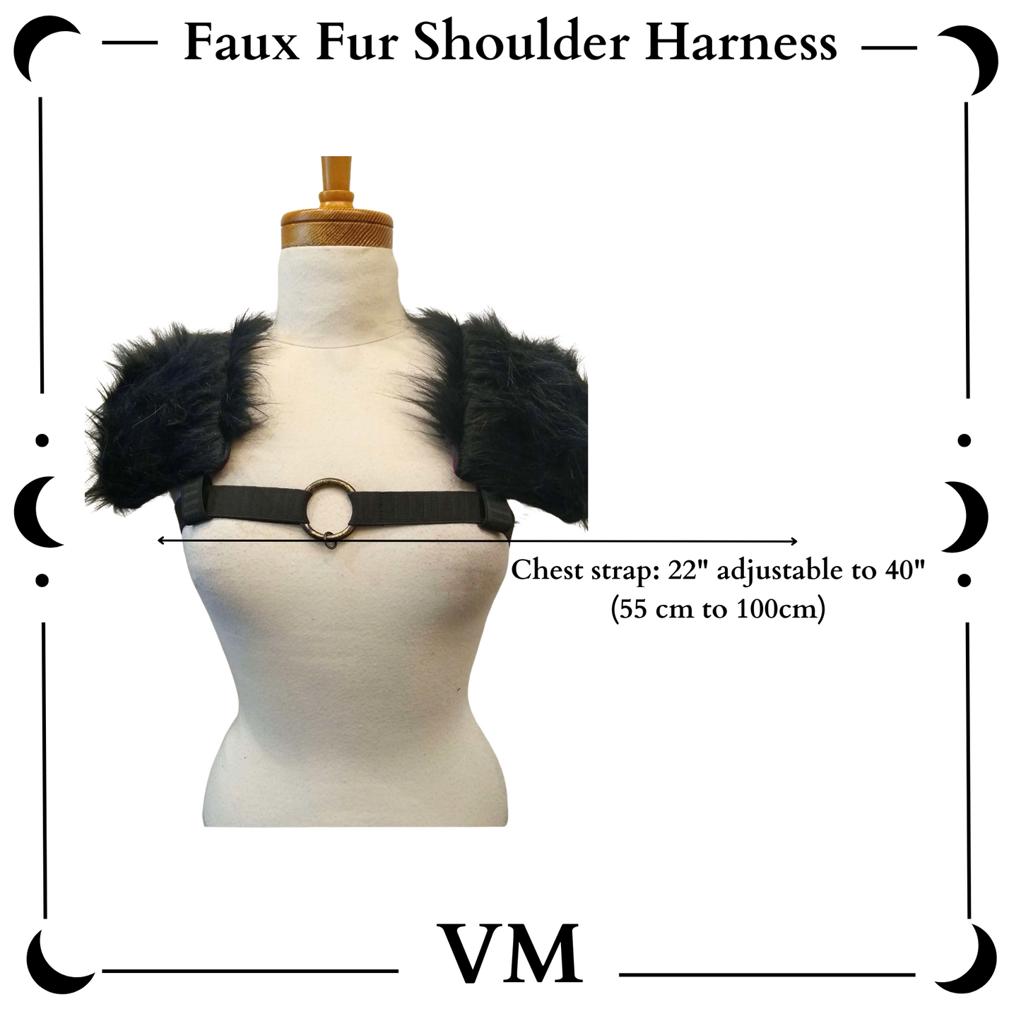 The VM Faux Fur Shoulder Holster Epaulets