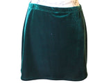 The VM Velvet Mini Skirt