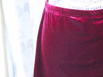 The VM Velvet Mini Skirt