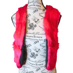 The VM Short Faux Fur Holster Vest