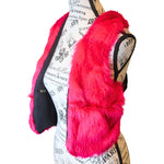 The VM Short Faux Fur Holster Vest