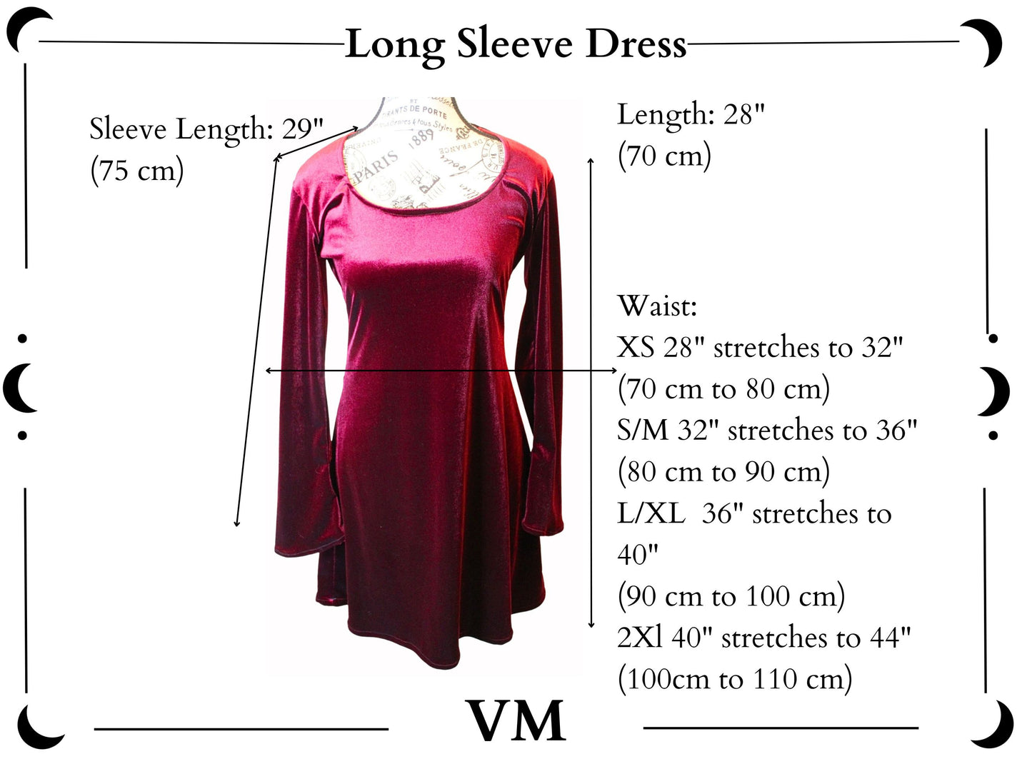 The VM Short Velvet Vamp Dress