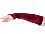 The VM Long Velvet Pointe Gloves