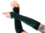 The VM Long Velvet Pointe Gloves