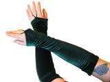 The VM Long Velvet Pointe Gloves