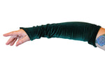 The VM Long Velvet Pointe Gloves