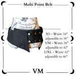 The VM Multi Point Pocket Belt (with Button Closure)