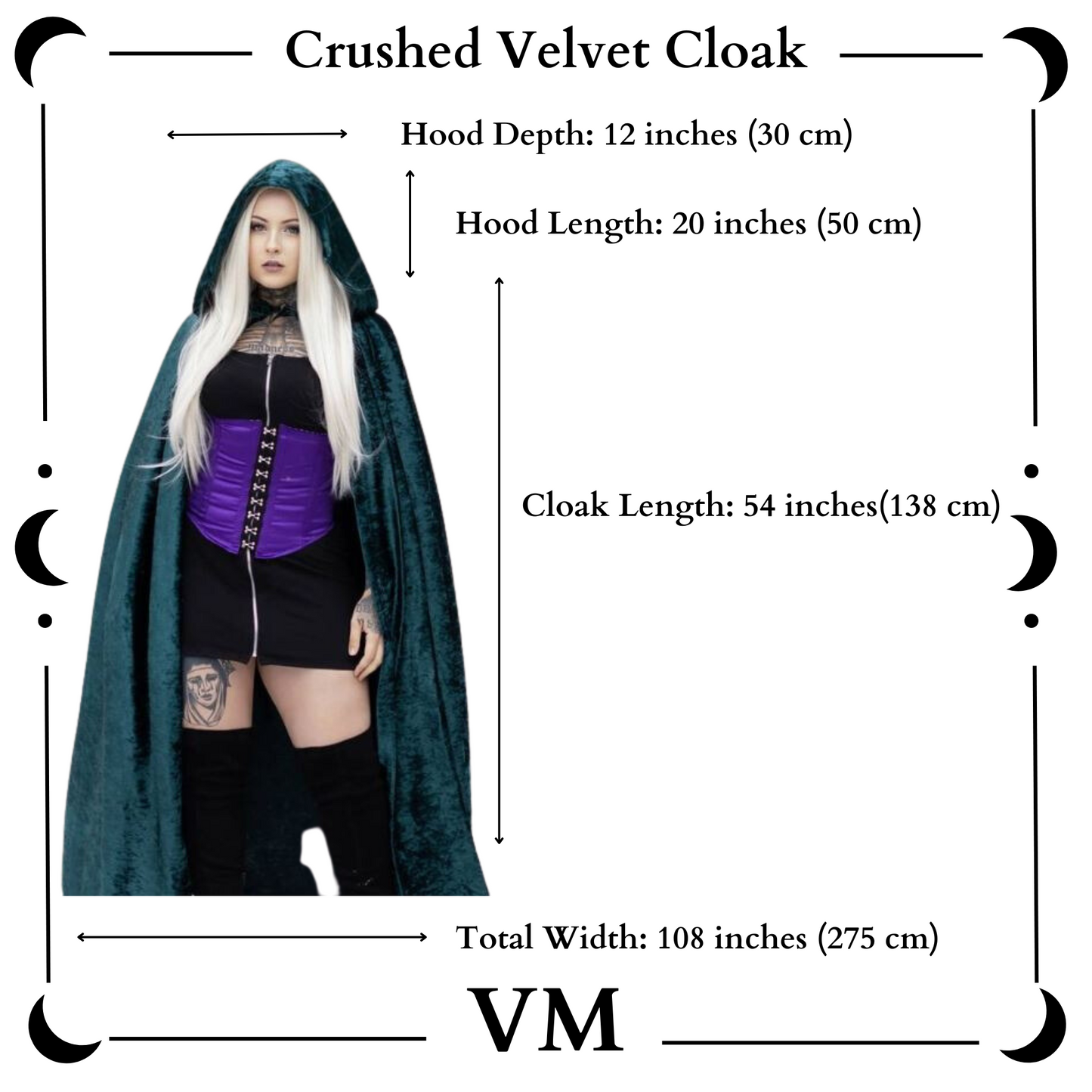 The VM Crushed Velvet Cloak