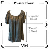 The VM Lace Peasant Blouse