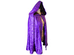 The VM Short Crushed Velvet Cloak