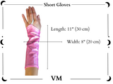 The VM Long Sparkly Pointe Gloves