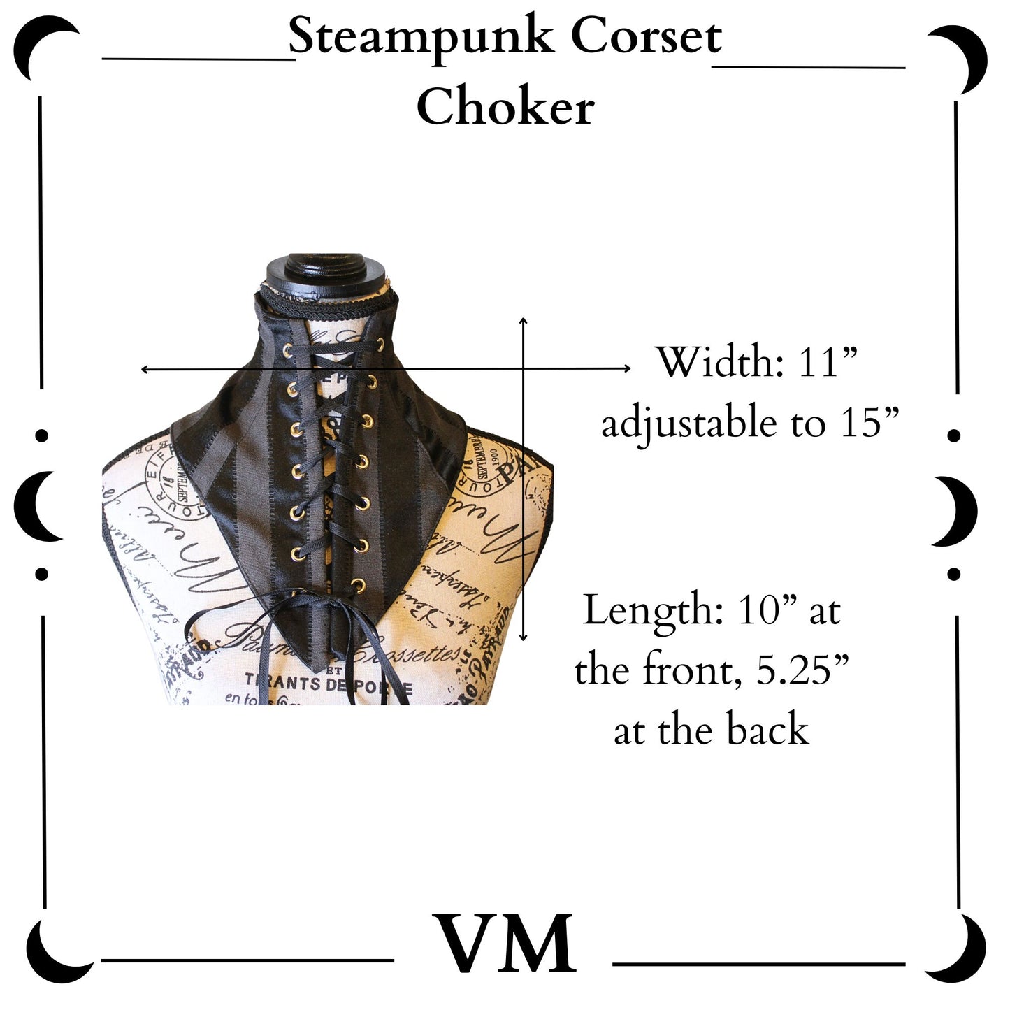 The VM Steampunk Corset Choker