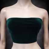 Mini Tube Top — Handmade Gothic Crop Top