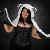 Festival Faux Fur Animal Hood
