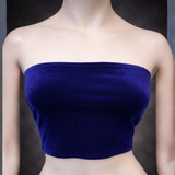 Mini Tube Top — Handmade Gothic Crop Top