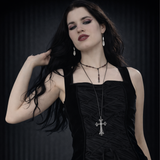 Velvet Lace-Up Corset Top