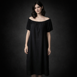 Cotton Peasant Dress